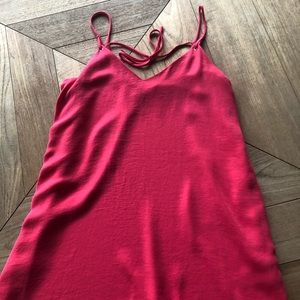 TOPSHOP Red dress